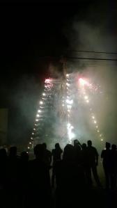 18 Anyone else notice the ropes have caught light